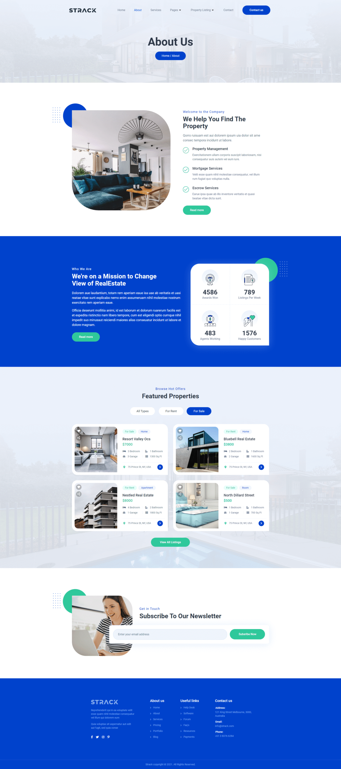 35+Real Estate WordPress Premium Themes & Template Kits - Image 10