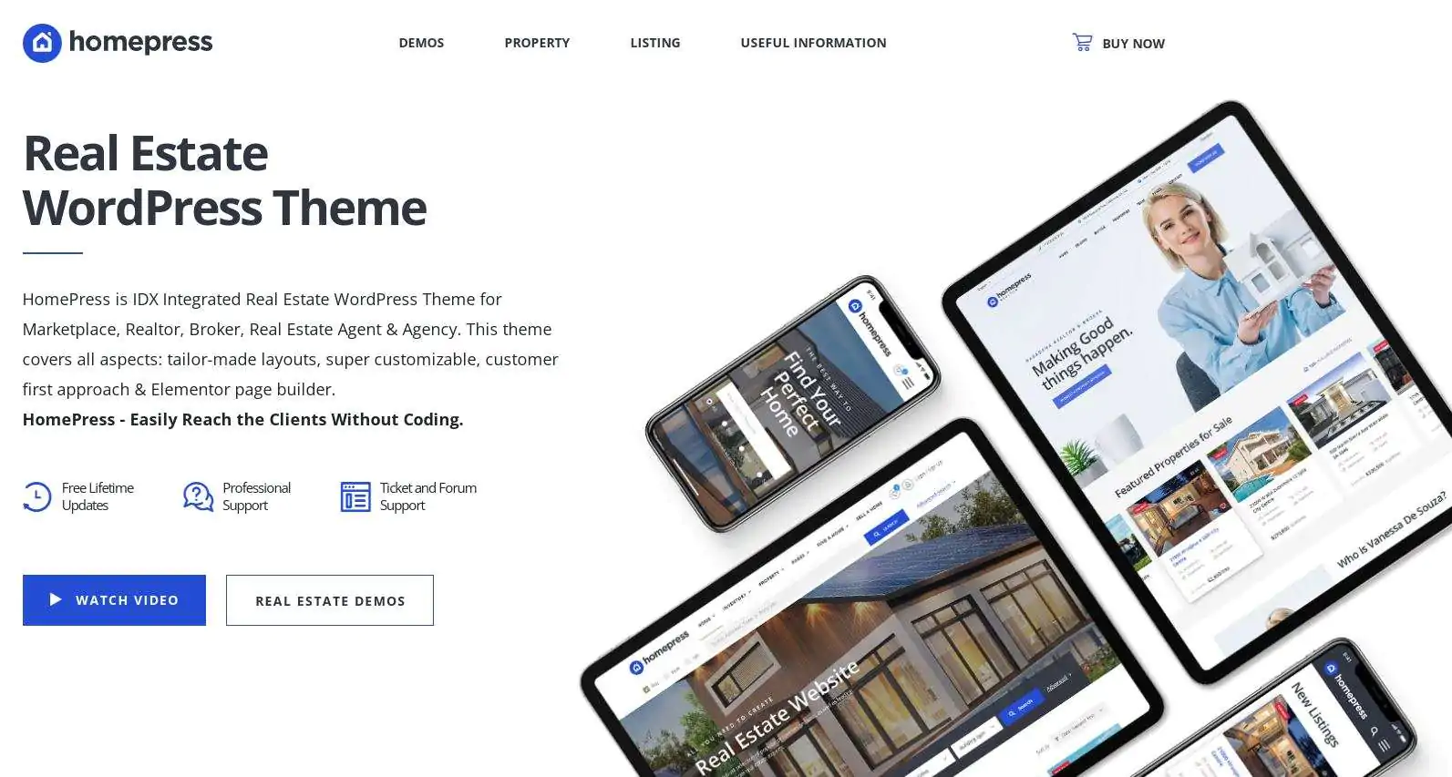 35+Real Estate WordPress Premium Themes & Template Kits - Image 13